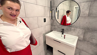 Fucked the Secretary in the Toilet