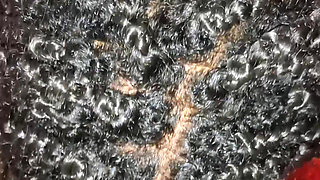 Stunning young black EVANGELICAL takes a huge cock IN TIGHT PUSSY