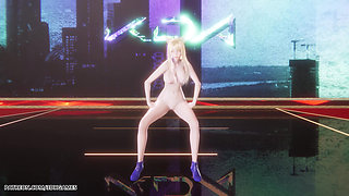 [mmd] Kda - Ill Show You Ahri Hot Naked Dance League of Legends Uncensored Hentai