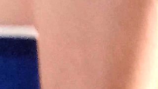 Asian Wife Shaved Pussy Dancing