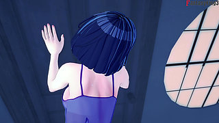 Hinata fucks a BBC while Naruto is in the room next door - Hinata NTR: Sinobi's Affair - Full Movie on patreon: Fantasyking3