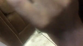 Petite Ebony Teen Student in Hot Sex & Slow Blow Job Close up