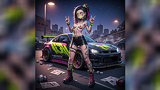 Gol Anime Hot Cars and Hot Girls