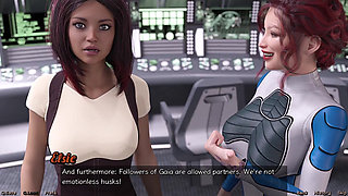 Stranded in Space - Lesbian Makeout Session