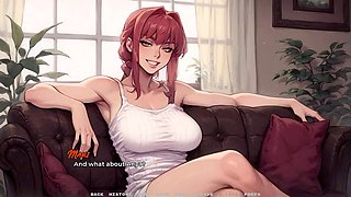 Game girl, visual novel, anime hentai