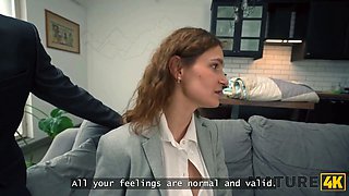 Mature4k. insane neighbour dominatrix tempted a young couple...