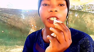 Fun times in a village kitchen