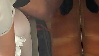 MILF Tied to a Chair and Fucked in the Mouth and Pussy