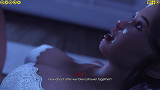 My Pleasure 30 - Julian Fucks Haley in Bed at Night After BJ Then Plays with Julia