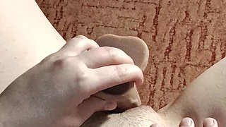 POV Tight Pussy and Dildo, Solo Masturbation