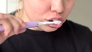 Tongue Brushing