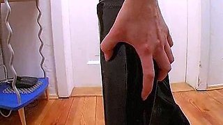 Beautiful Sonya having a horny solo toy masturbation