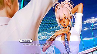 Your Classmates Are Having Sex In The School Rooftop While You Are Watching ( Waifu Academy-kayane ) With Anime Hentai And Car Toon