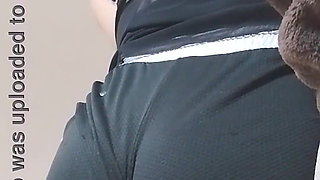 With My Neighbor in Rich Mini Shorts