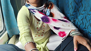 An Unknown Man Came and Sat on Bhabhi's Seat and Enjoying Sexi Moment