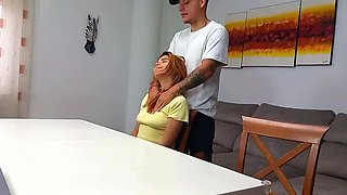 My Neighbor's Huge Cock Fucks Me Hard - Amateur Homemade Sex with Passionsecret07