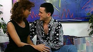 Vintage pornstars bunny bleu ron jeremy blowjob threesome