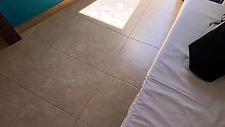 Big Tits Student Swallows My Dick And I End Up Fucking It