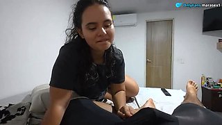 Brother Fucks Hot Stepsister Hard in Spanish Homemade Video