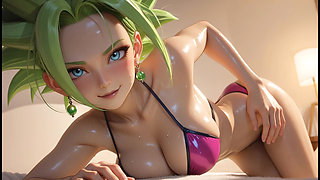 AI Waifus in Tight Sexy Outfits Shiny Glossy Skin SFW Compilation Set