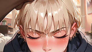 Petite babe deepthroats giant BBC