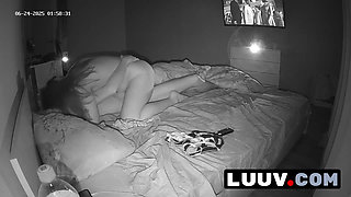 LUUV. Passion. Sex. Two o'clock in the morning and a home camera
