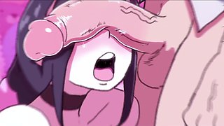 curvy Cum princess begs for creampie - Hentai