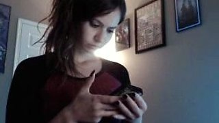 Teen Cute Italian Brunette Solo At