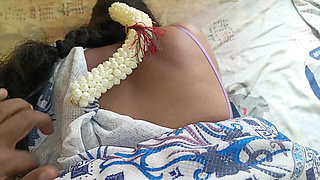 Hot Housewife Pussy Licking and Doggy Style Fuck - Homemade Tamil Aunty Role Play