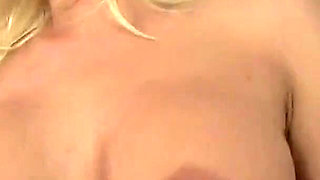 Hot curvy blonde gets pounded and loves to suck and swallow