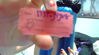 Cute blonde amateur webcam teen masturbating