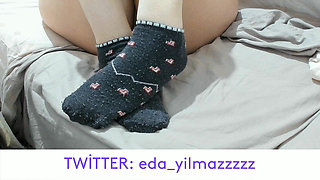 Foot- Foot Fetish- Turkish Foot- Turkish Foot Fetish- Socks- Short Socks- Turkish Porn- Turkish MILF- Turkish Owner