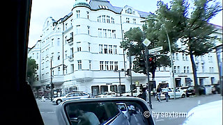 Berlin Ku'dammraser Drags Horny Chick off