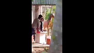 Indian Bhabhi Globes Inhaling and Plowing In kitchen
