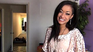 Brunette babe chelsea french solo masturbation