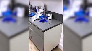 Hot Fit MILF Nurse Gets Fired For Showing Pussy