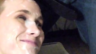 Amateur Blowjob Blonde Teen GF