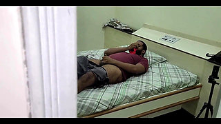 Stepmother Catches Stepson Sniffing Her Panties and Makes Him Fuck Her Big Pussy.