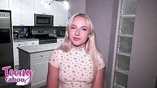 Teeny Taboo featuring Sage Rabbit's amateur pov sex