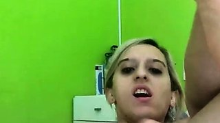 Beauty small tit amateur teen masturbating her shaved pussy