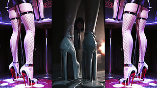 Ultra High Heels full of cum