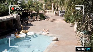 Slutty Nanny Begs Toe Keep Her Job With A Mouthful Of Cock