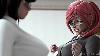 Hentai Sex College 2nd Semester Part 7 - Perfect Tits Futanari Babe Creampies Hentai MILF Principal!