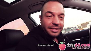 Claudia Swea and German Scout's blowjob porn by POV Pickups