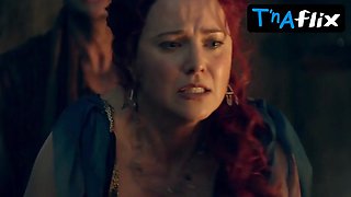Lucy Lawless Funbags Sequence in Spartacus: Gods Of The Arena