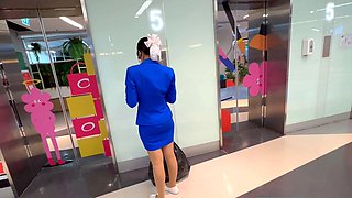 Mall pickup of tiny Thai teen beauty
