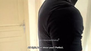 Blindfolded Wife Fucks Huge Cock While Cuckold Husband Films