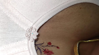 college student licking married aunty breat using honey and horlicks