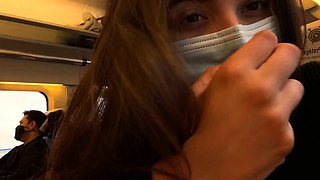 Amateur Webcam Teen Flashes Masturbates