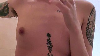 Teen Girl Solo Masturbation and Striptease 27